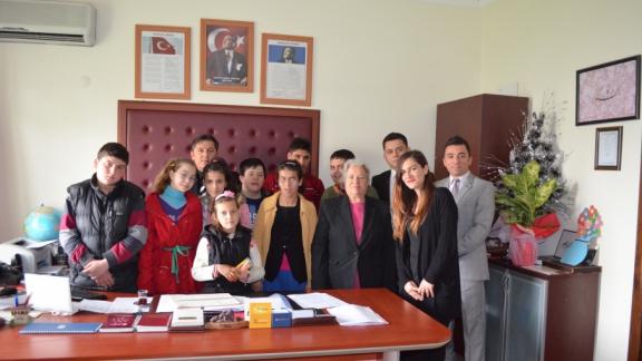 Atatürk Ortaokulu Özel Eğitim Sınıfından Müdürlüğümüze Ziyaret