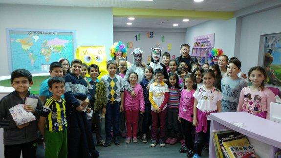 Sadullah Özer İlkokulu "Kütüphanede Sabahladı"