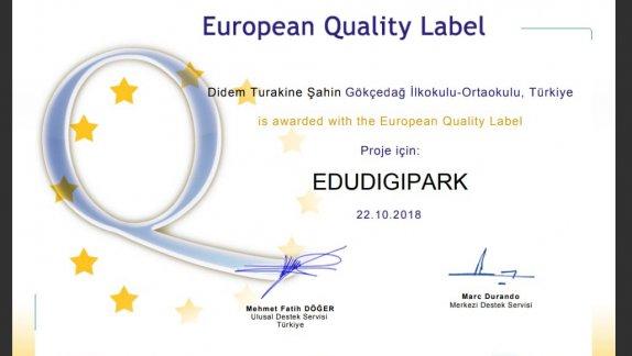 Gökçedağ Ortaokulu eTwinning Avrupa Kalite Etiketi Kazandı