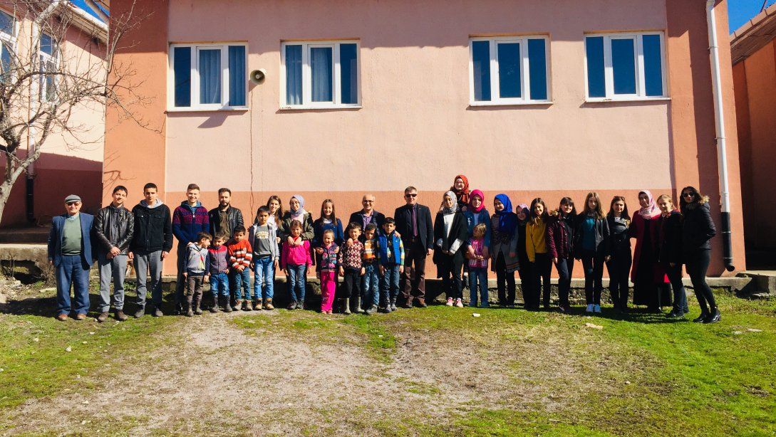 Mustafa Korkmaz Anadolu Lisesi Kardeş Okulu Çanakçı İlkokulu´nda