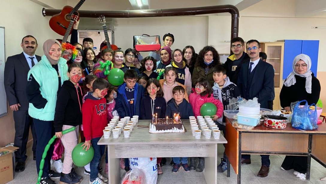 Mustafa Korkmaz Anadolu Lisesi Kardeş Okulu Gökçedağ İlkokulu'nu Ziyaret Etti.