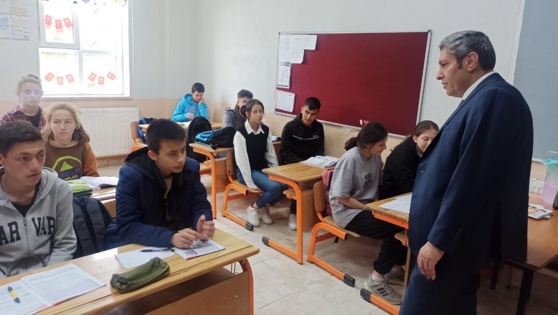 İl Milli Eğitim Müdürümüz Sayın Ali TATLI Göbül İlk/Ortaokulu' nu Ziyaret Etti.